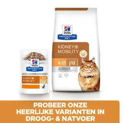 Hill's Prescription Diet K/d + Mobility Kattenvoer Met Kip 3kg -Huisdier Product Winkel 52742044767 5 NL