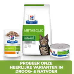Hill's Prescription Diet Metabolic Tonijn Voor Kat 1,5kg -Huisdier Product Winkel 52742057897 5 NL