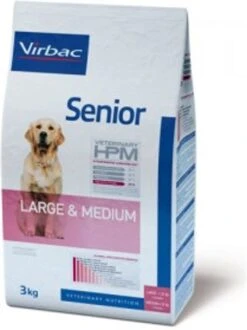 Virbac Veterinary Hpm Senior Large & Medium - Hondenvoer - 12kg