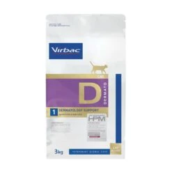 Virbac HPM Dermatology Support D1 - Kattenvoer - 3kg