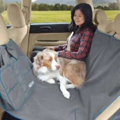 Kurgo Hondendeken Voor De Achterbank Hammock Grey -Huisdier Product Winkel image 1034