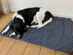 Hugglehounds Fleece Mat Grijs 6 Hugglehounds Fleece Mat Grijs -Huisdier Product Winkel image 1118