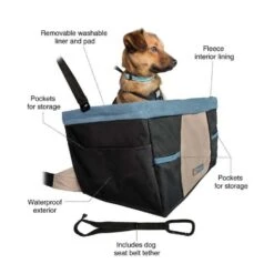Kurgo Honden Autostoel Rover Booster Seat 9 Kurgo Honden Autostoel Rover Booster Seat -Huisdier Product Winkel image 1191