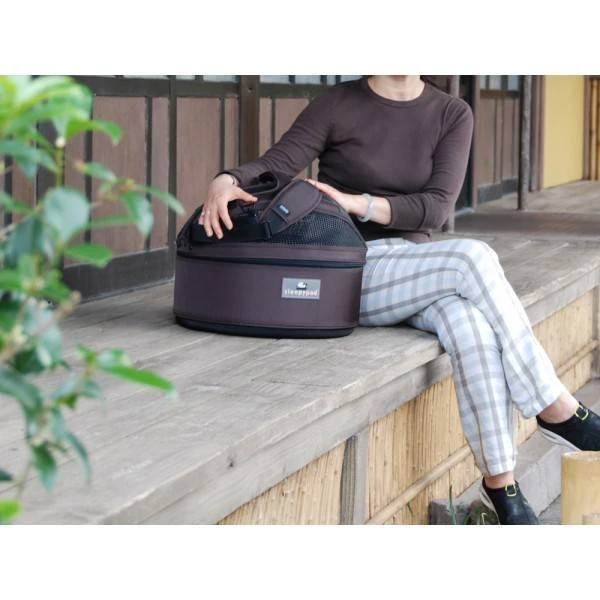 Sleepypod Draagtas Voor Huisdieren Medium Dark Chocolate 4 Sleepypod Draagtas Voor Huisdieren Medium Dark Chocolate - Afbeelding 4