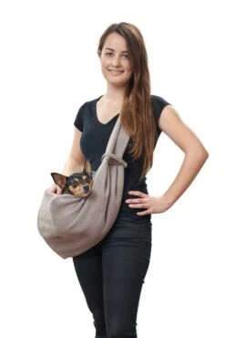 Hunter Hondendraagtas Los Angeles Taupe -Huisdier Product Winkel image 1470