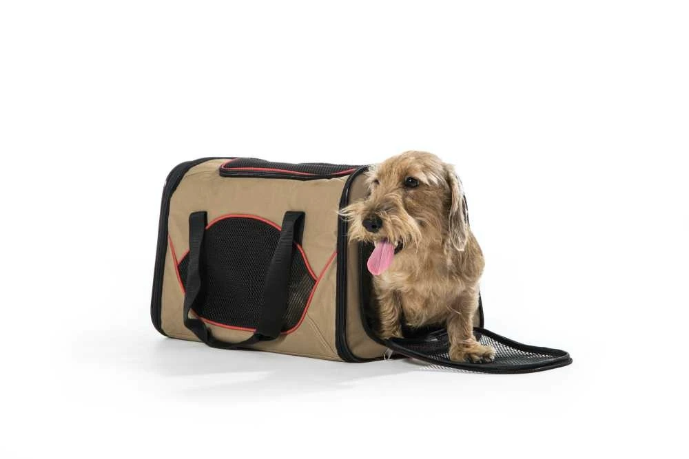 Hunter Hondendraagtas Kansas Beige 2 Hunter Hondendraagtas Kansas Beige - Afbeelding 2