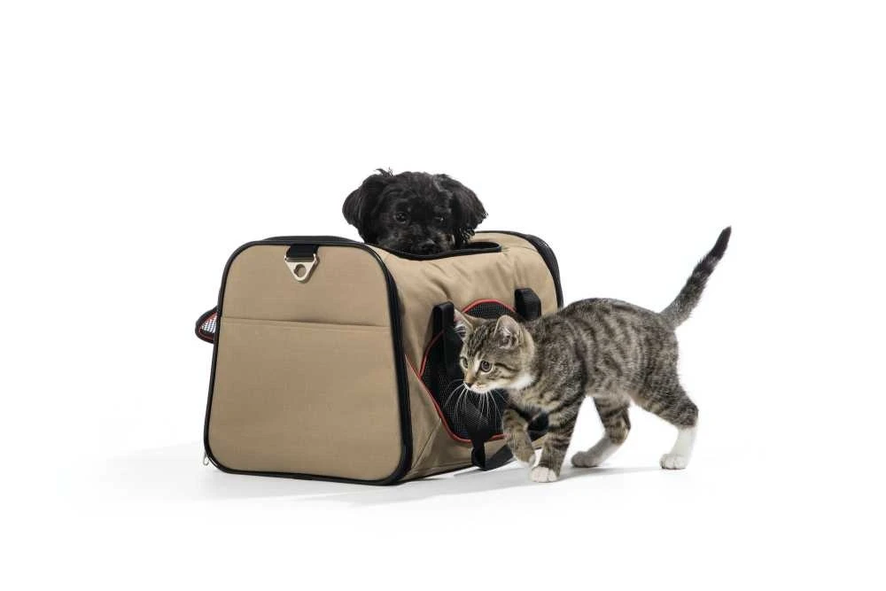 Hunter Hondendraagtas Kansas Beige 3 Hunter Hondendraagtas Kansas Beige - Afbeelding 3