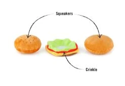 P.L.A.Y. Hondenspeelgoed American Classic - Burger -Huisdier Product Winkel image 1704