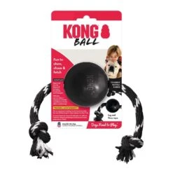 Kong Hondenspeelgoed Extreme Ball Met Touw -Huisdier Product Winkel image 1728