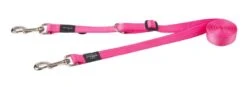 Rogz Hondenriem Utility Control Multi Lead Roze