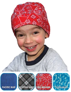 Aqua Coolkeeper Koel Bandana Cool Blue Kids