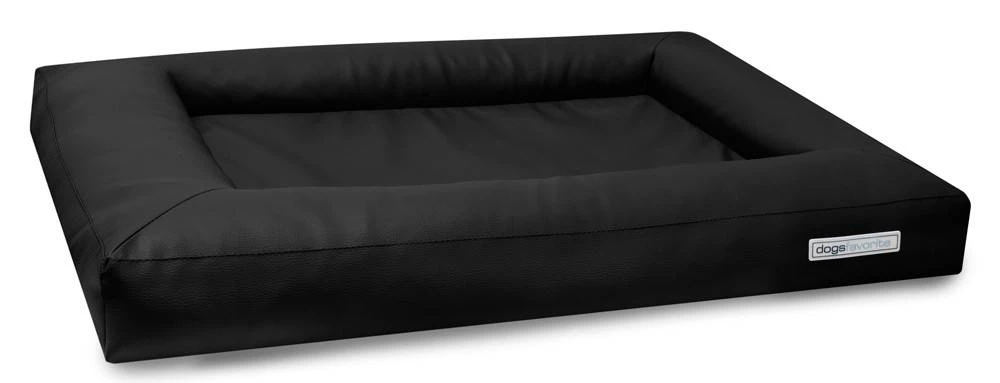 Dogsfavorite Hondenmand Cube Kunstleer Zwart 1 Dogsfavorite Hondenmand Cube Kunstleer Zwart