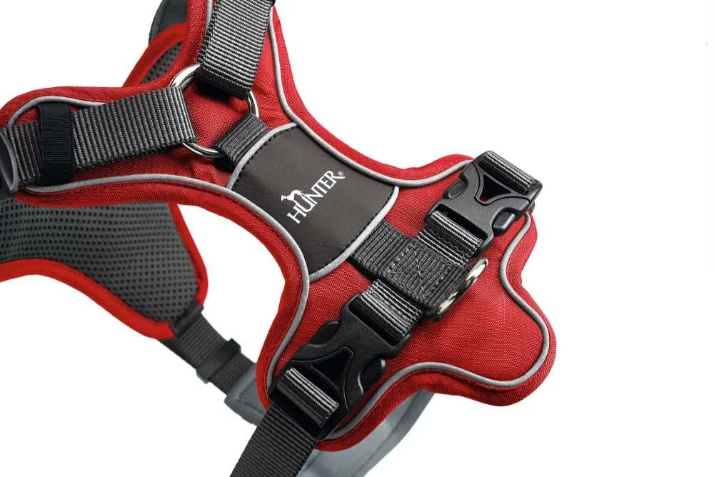 Hunter Hondentuig Divo Rood 6 Hunter Hondentuig Divo Rood - Afbeelding 6