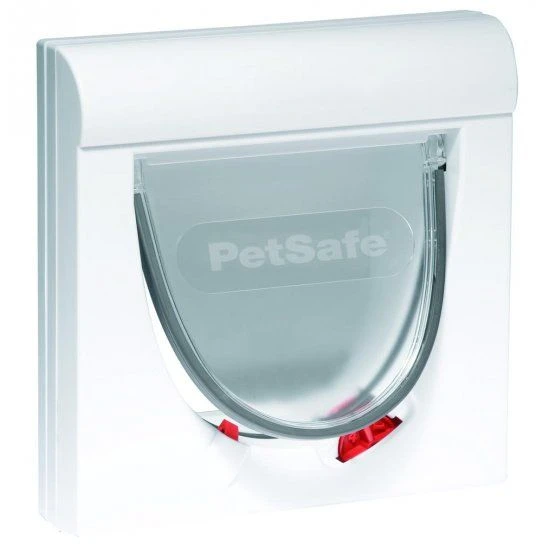 Petsafe Staywell Magnetisch Kattenluik Wit 1 Petsafe Staywell Magnetisch Kattenluik Wit