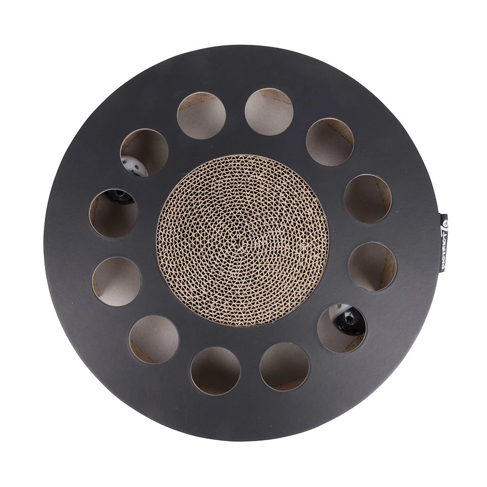 District70 Kattenspeelgoed Whirl Zwart 2 District70 Kattenspeelgoed Whirl Zwart - Afbeelding 2