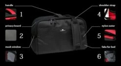 Sleepypod Draagtas Voor Huisdieren Atom Jet Black -Huisdier Product Winkel image 2456