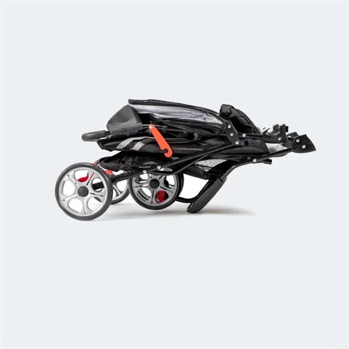 Innopet Hondenbuggy All Terrain Black-Silver 6 Innopet Hondenbuggy All Terrain Black-Silver - Afbeelding 6