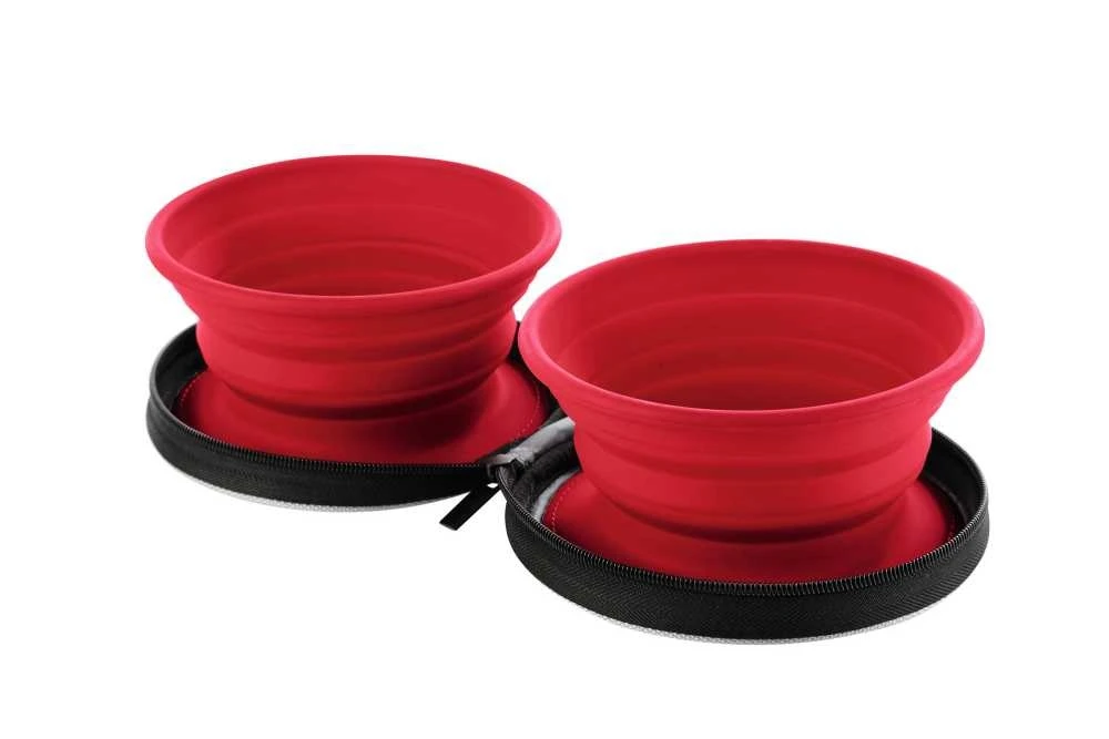 Hunter Travel Bowl List Rood Met Tasje 1 Hunter Travel Bowl List Rood Met Tasje