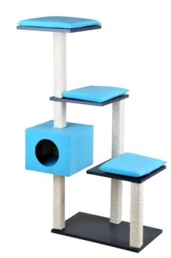 Silvio Design Krabpaal Cosy Blauw XL