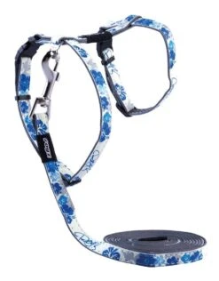 Rogz Kattentuig GlowCat Blue Floral
