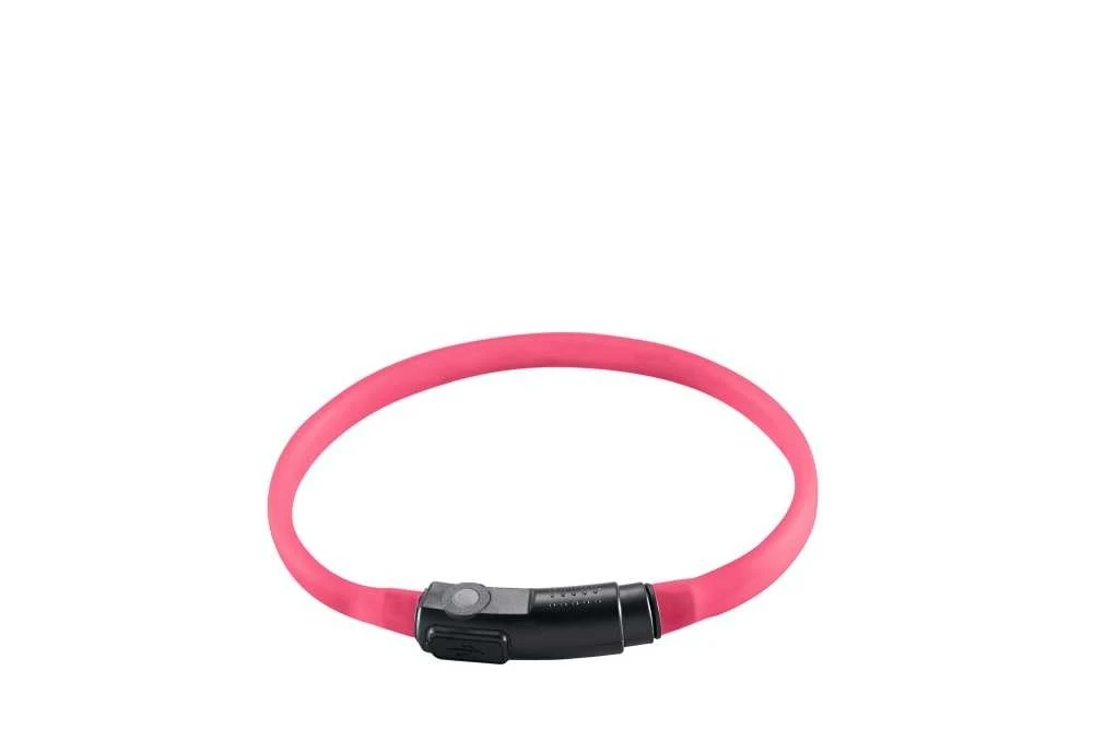 Hunter Lichtgevende Kattenhalsband Yukon Roze 1 Hunter Lichtgevende Kattenhalsband Yukon Roze