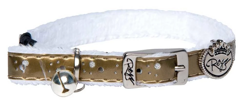 Rogz Kattenhalsband TrendyCat Goud 1 Rogz Kattenhalsband TrendyCat Goud