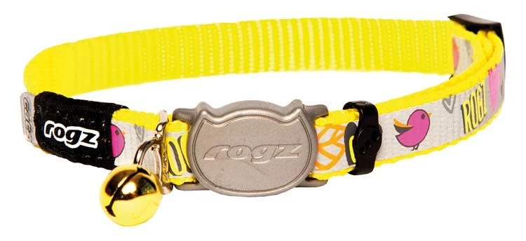 Rogz Kattenhalsband Reflectocat Dayglo Bird 1 Rogz Kattenhalsband Reflectocat Dayglo Bird