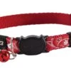Rogz Kattenhalsband SilkyCat Rood