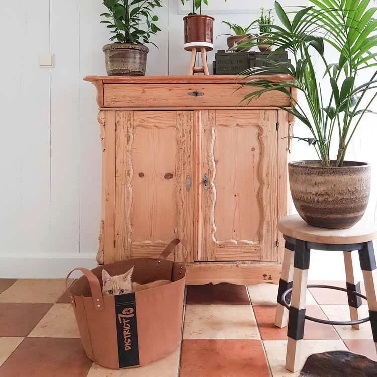 District70 Kattenmand Paper Cognac 4 District70 Kattenmand Paper Cognac - Afbeelding 4