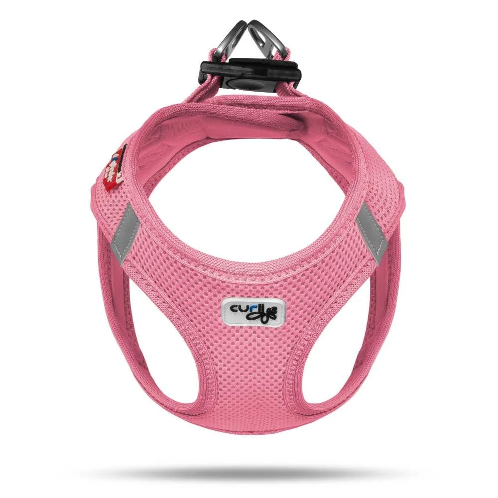 Curli Hondentuig Air-Mesh Harness Pink 4 Curli Hondentuig Air-Mesh Harness Pink - Afbeelding 4