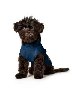 Hunter Regenjas Hond Milford Blauw -Huisdier Product Winkel image 456