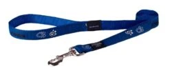 Rogz Hondenriem Navy Paw