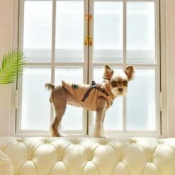 Puppia Puppia Mountaineer Vest Beige -Huisdier Product Winkel image 545