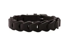 Hunter Hondenhalsband Solid Education Chain Donkerbruin -Huisdier Product Winkel image 622