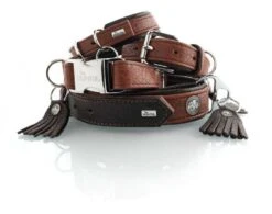 Hunter Hondenhalsband Cody Cognac -Huisdier Product Winkel image 675
