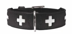 Hunter Hondenhalsband Swiss Zwart