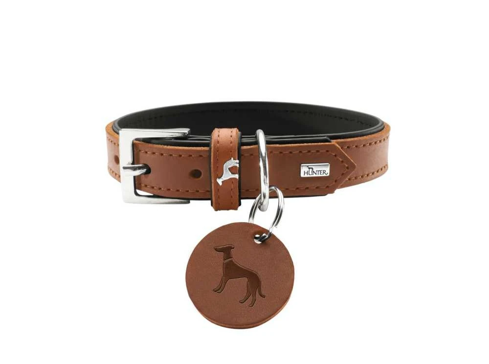 Hunter Hondenhalsband Larvik Cognac 1 Hunter Hondenhalsband Larvik Cognac