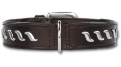 Doxtasy Hondenhalsband Silver Wave