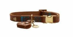 Hunter Hondenhalsband Sansibar Cognac -Huisdier Product Winkel image 764