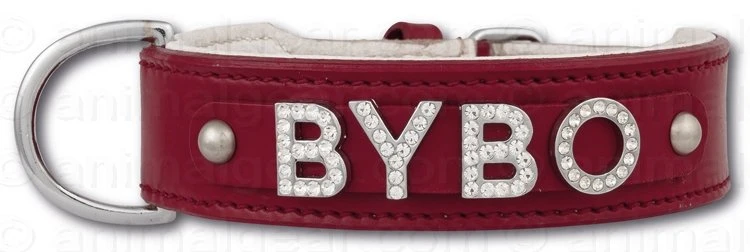 Doxtasy Hondenhalsband Met Naam Large Red 1 Doxtasy Hondenhalsband Met Naam Large Red