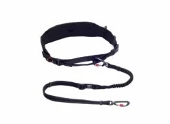 Rogz Hondenriem Handsfree Airtech Sport Zwart