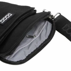 DOOG Cross Body Tas Walkie Bag Neosport Zwart -Huisdier Product Winkel image 847