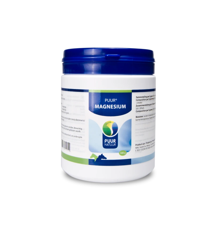 PUUR Magnesium - 500 Gram 1 PUUR Magnesium - 500 Gram